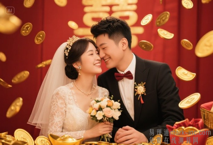 结婚后就命理和财星或许有波动，但是你们早已拥有了比金钱更珍贵的财富
