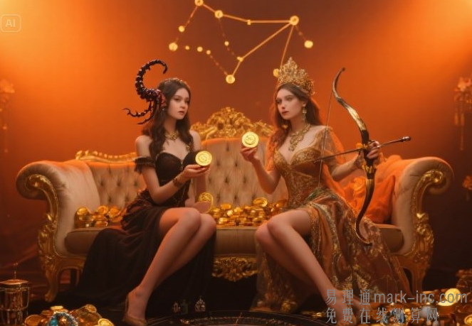 天蝎跟射手有财运吗女生，两星座财运关键差异