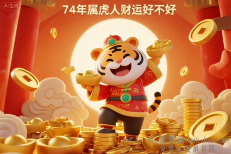 74年属虎人财运好不好？74年属虎人财运整体向好，需“稳中求进”