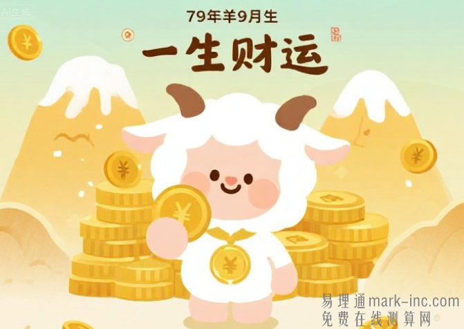79年羊9月生财运如何 79年9月生属羊一生财运运势分析