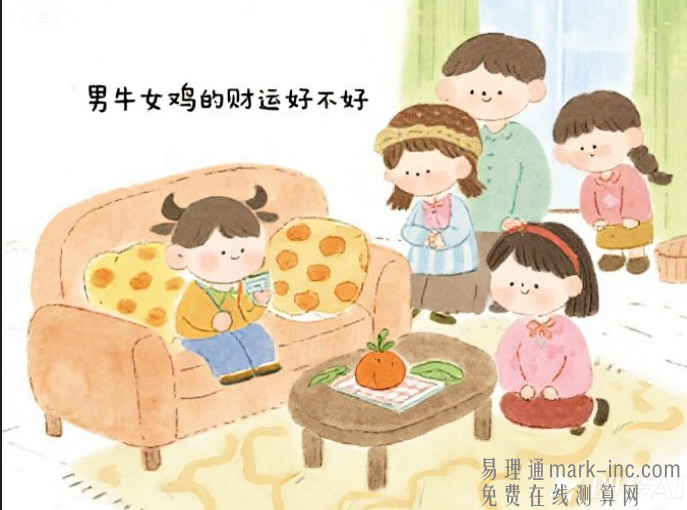 男牛女鸡的财运好不好