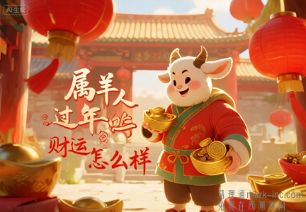 属羊人过年财运怎么样呢：吉凶交织，需“顺势而为”