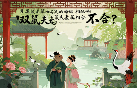 男属鼠女属鼠的婚姻相配吗？双鼠夫妻属相合不合？