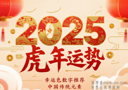 属虎人2025年幸运颜色和数字是什么 2025虎年运势幸运色数字推荐